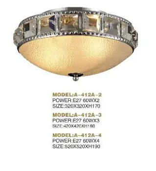 Decoration crystal ceiling lamps