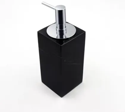 black marble Bath bottle shampoo