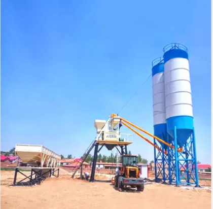Commercial Concrete Mixing Plant