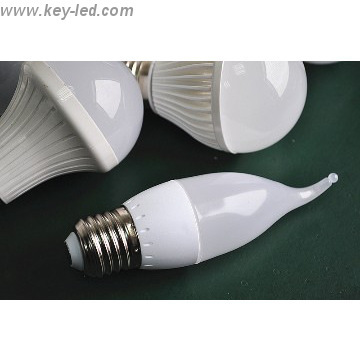 New design 3w E27 led candle light spare parts