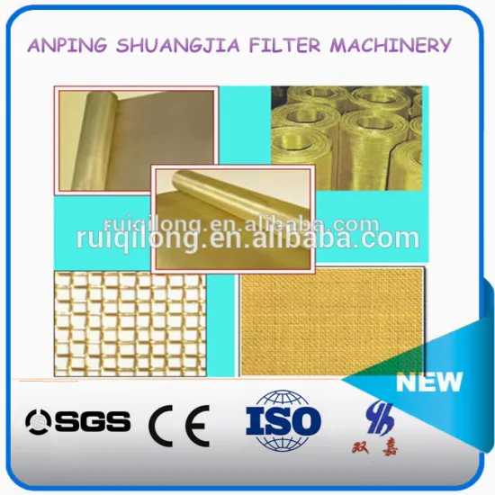 Brass screen/filter screen/brass wire mesh new product