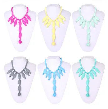 China Manufacturer big chunky necklaces wholesale/amber jewelry