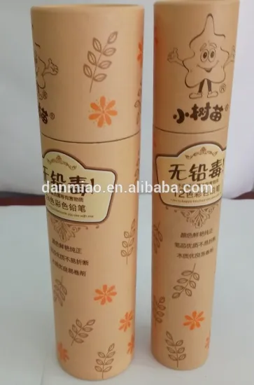 Kraft paper tube for pencil