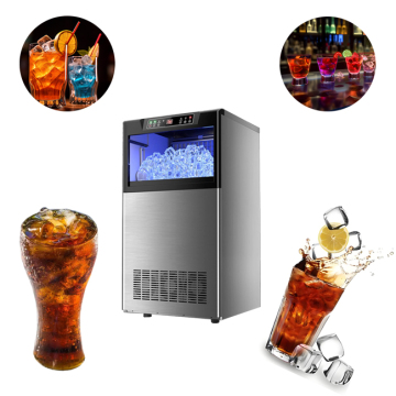 Hot Selling 75KG Commercial Stainless Steel Ice Maker Machine