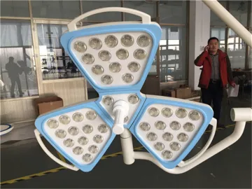 Flower Type Single dome LED Operating Lamp