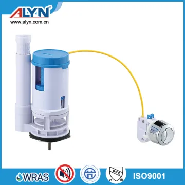 Adjustable ABS tank parts CUPC wire control toilet adjustable flush valve