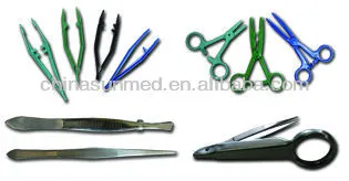 Disposable medical / plastic Tweezers
