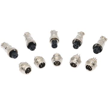 Top Selling High-Quality GX25 5-Pin Male Butted Type Aviation Connectors