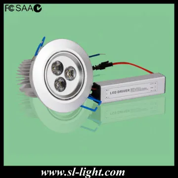 LED downlight dimmable 3w.led downlight kit