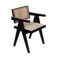 Muebles de patio de ratán moderno sillón de mimbre