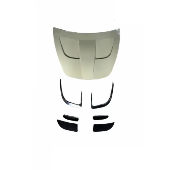 XLstyling Turbo Style Aluminum Hood Engine Cover Kit for Tesla Model 3 Accessories