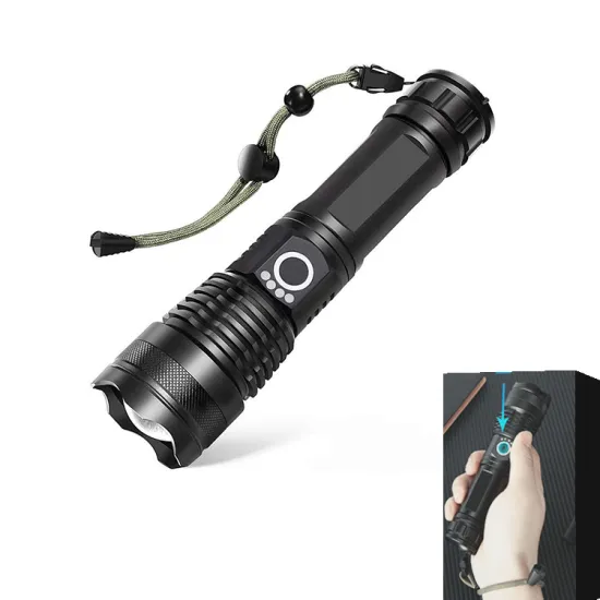LEDUN Rechargeable Waterproof Zoomable Mini Torch