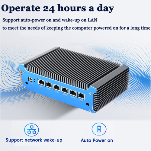 6 Lan Gigabit Intel Celeron 3865u 미니 Pc, Bossgoo.com의 고품질 6 Lan Gigabit ...