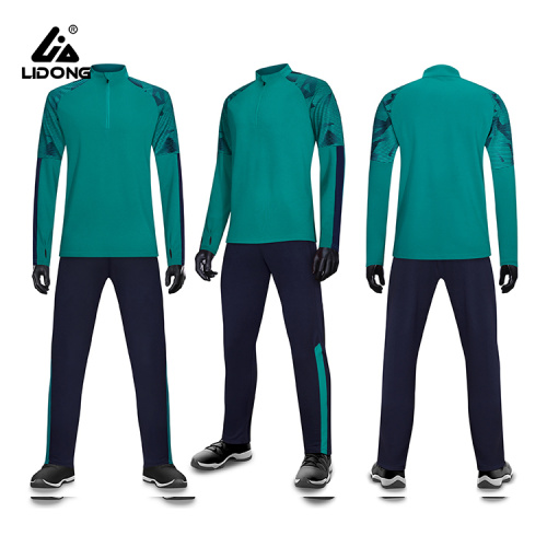 Men Sports Clothing Personalized Jacket & Pants Tracksuit Set Factory