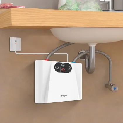 5.5kW Multi-point Instant Electric Shower & Kitchen Hot Water Heater
