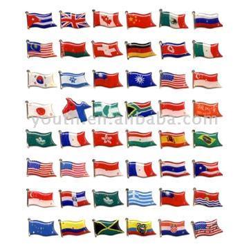 Flag Pins