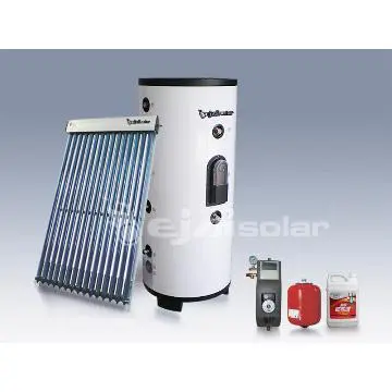 solar water heater systerm with Double Heat Exchangers