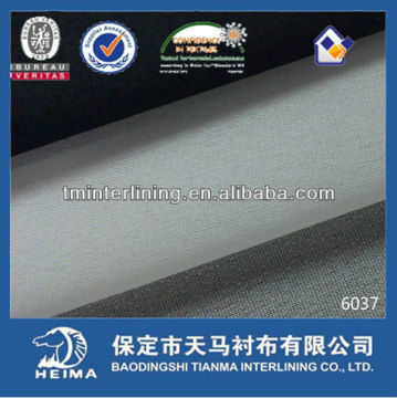 15D or 30D woven colorful fusible interlining for women's thinner fabric