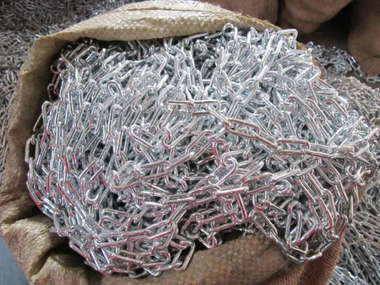 Chain factory welded galvanized chain link with lowest price