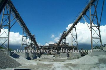 hot sale belt conveyor with high quality in the sone crusher plant