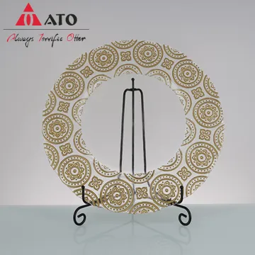 ATO dinner plates dishes plates clear charger plates