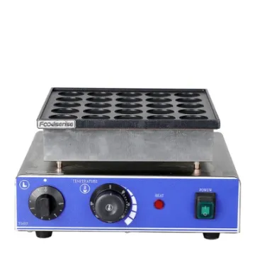 Commercial Electric Pancake Makers Pancake Baker Maker Dorayaki Maker Muffin Making Machine 25PCS Poffertjes Grills