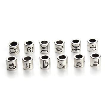 Custom Metal Beads with Jewelry Metal Logo