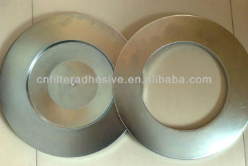 auto filter metal end caps