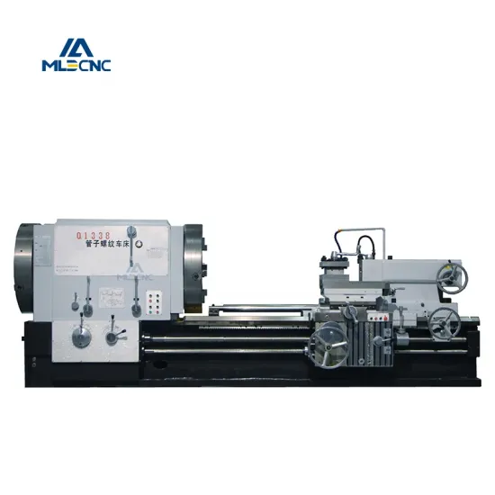 Heavy Duty Big Bore Horizontal Pipe Threading Lathe Q1332 Q1338 Q1343 Q1350