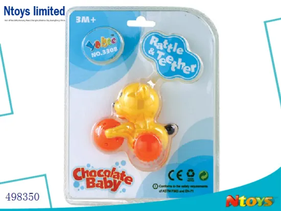 FANTASTIC MULTI-COLOR ABS BABY RATTLE , 6520614