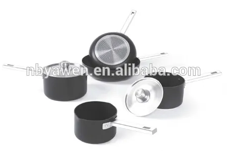 2014 new design 5pcs Super Non-stick Cookware Set