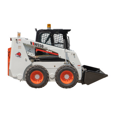 Versatile 4-in-1 Bucket Skid Steer Loader WS50 for Retail Material Handling