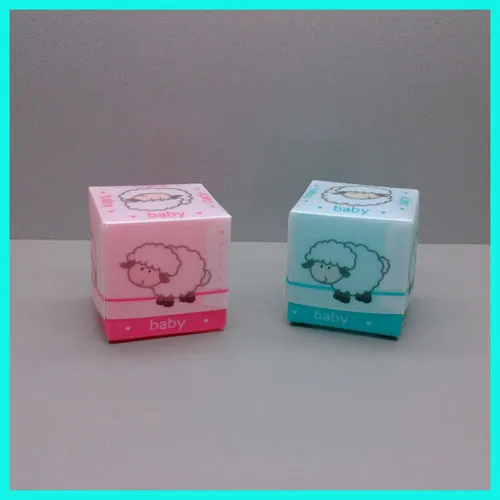 New cheap promotional products very small pp plastic ring earrings jewelry gift box