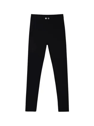Nine-point skinny pencil pants