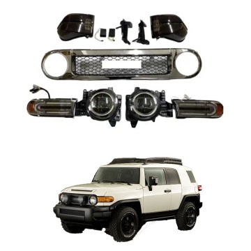 LUXESOEM Bumper Grills and Lighting Kit for FJ CRUISER 2007-2020 Off-Road