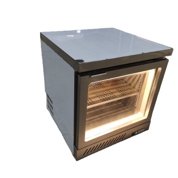 Single-Temperature Transparent Bar Freezer for Commercial Use