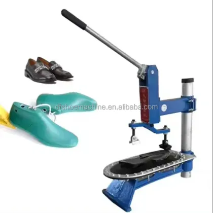 Small Simple Workshop Manual Sport Shoes Sole Press Attaching Machine for Sole Repair