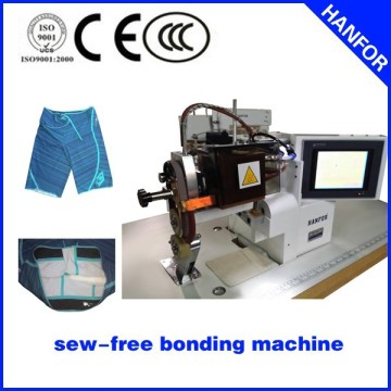 seamless bonding fitness vest top outwear bonding sportswear machine