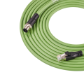 M12 Female to RJ45 PN Industrial Ethernet Cable