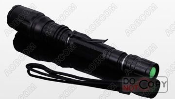 Led Flashlight With Telescopic Zoom Function Abe3 With Pocket Circuit Clip, Zoom Led Flashlight