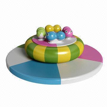 Lefunland Free Rotation Indoor Kid's Carousel, Available in 4 Seats