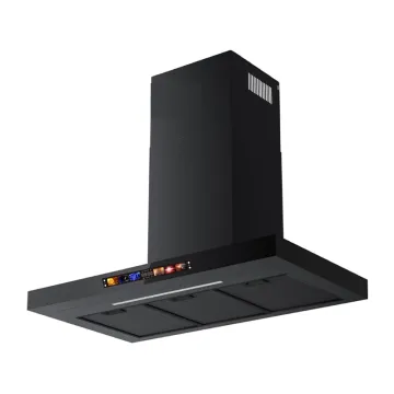 Stainless Steel Touch Control Commercial T Shape Downdraft Chimney Hood