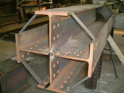 Q345b Structural Steel Members , ╀ Column Steel Framing Members
