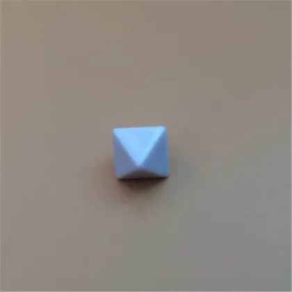 5PCS D8 White Blank Dice Written By Pen For Board Games And Other Game Accessories 15mm