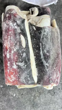 Frozen Giant Squid Slices