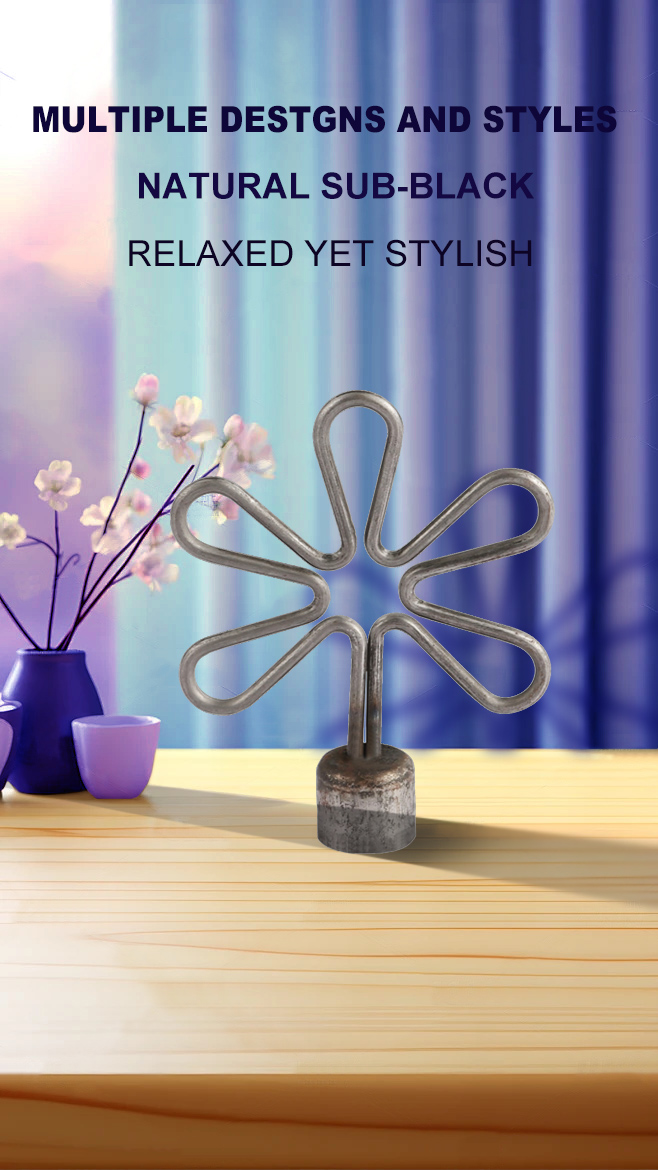 Elegant flower-shaped Curtain Rods