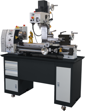 MPV290F-Movable Mill Head Lathe&Mill&Drill Combination Machine