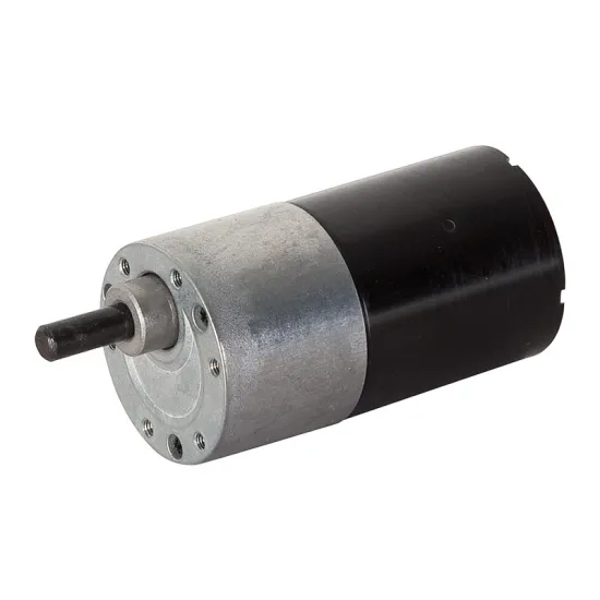 24V Permanent Magnet Brushed DC Motor - 37mm Series Micro Metal Gearmotor