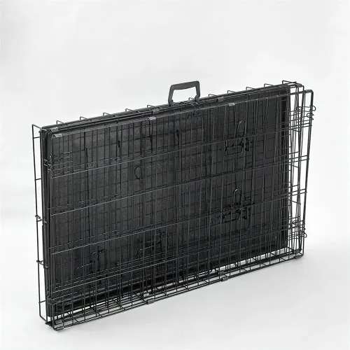 Collapsible Wire Dog Crate – 18"/24"/30"/36"/42"/48" Sizes