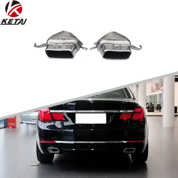 740 Style Stainless Steel Silver Tail Pipe for BMW F01/F02